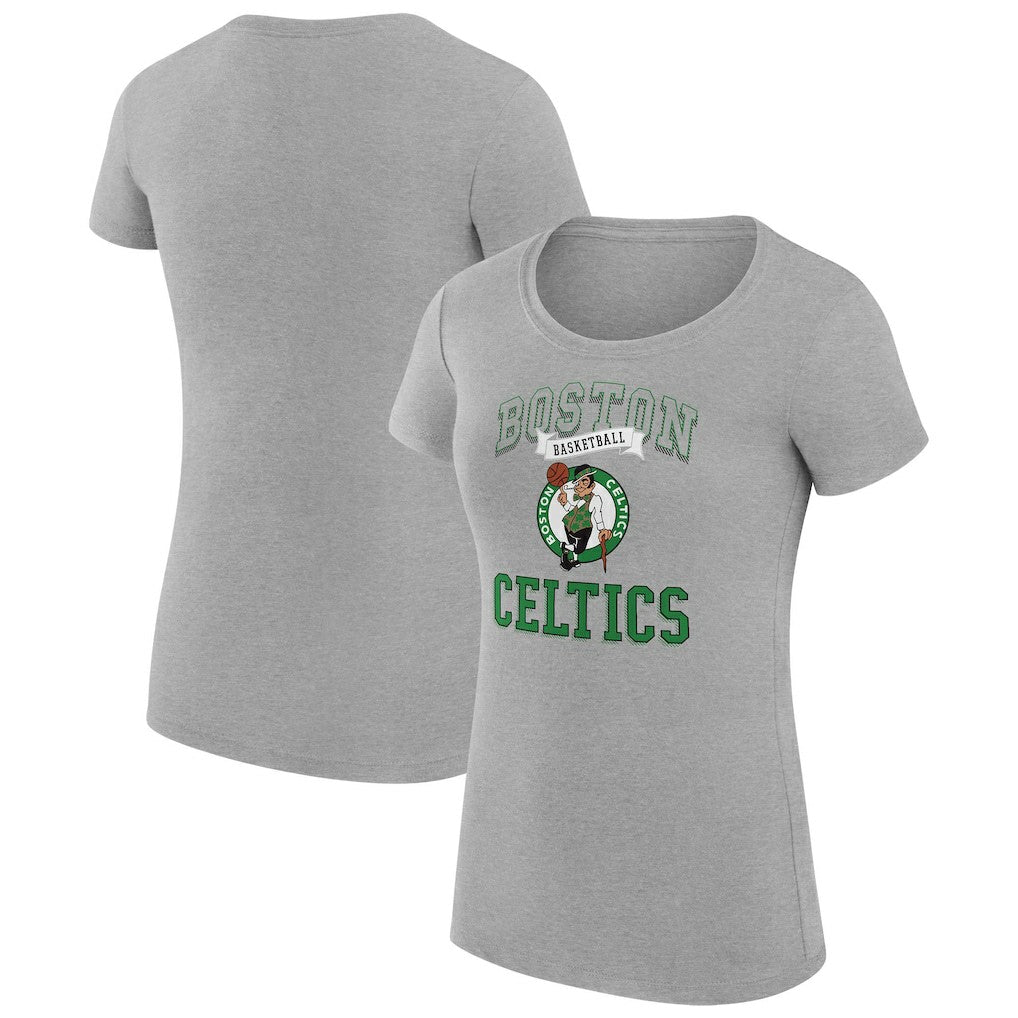 NBA Boston Celtics G-III 4Her by Carl Banks Women's Super-Slim Fit Lightweight Team Logo T-Shirt