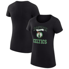 NBA Boston Celtics G-III 4Her by Carl Banks Women's Super-Slim Fit Lightweight Team Logo T-Shirt