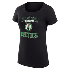 NBA Boston Celtics G-III 4Her by Carl Banks Women's Super-Slim Fit Lightweight Team Logo T-Shirt