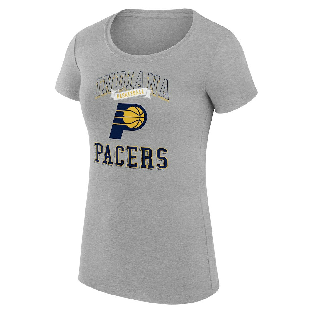 NBA Indiana Pacers G-III 4Her by Carl Banks Women's Super-Slim Fit Lightweight Team Logo T-Shirt