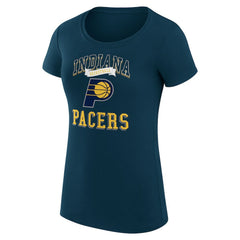 NBA Indiana Pacers G-III 4Her by Carl Banks Women's Super-Slim Fit Lightweight Team Logo T-Shirt