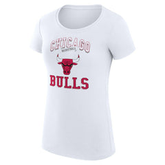NBA Chicago Bulls G-III 4Her by Carl Banks Women's Super-Slim Fit Lightweight Team Logo T-Shirt sale