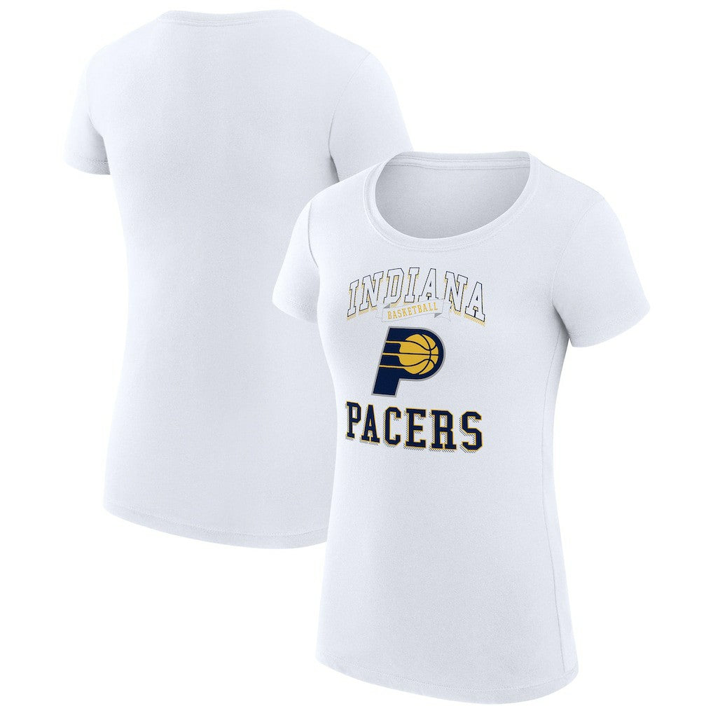 NBA Indiana Pacers G-III 4Her by Carl Banks Women's Super-Slim Fit Lightweight Team Logo T-Shirt