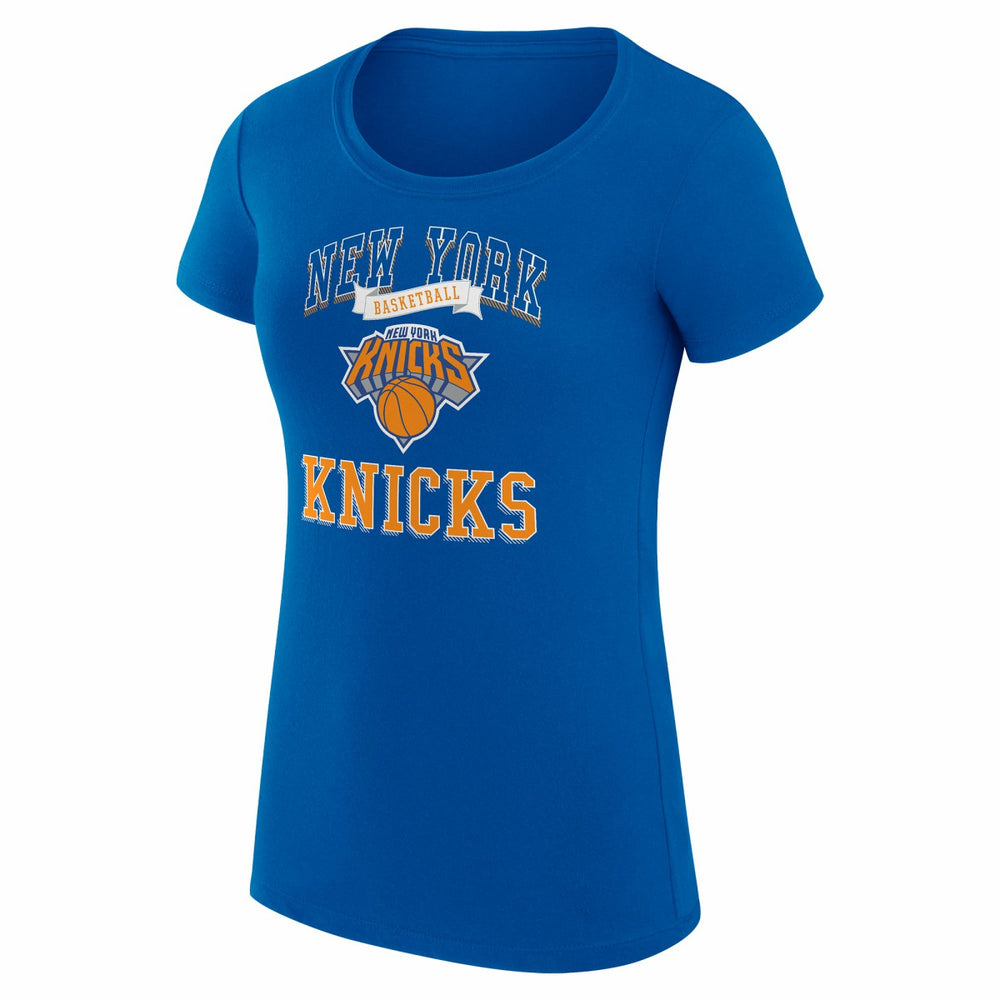 NBA New York Knicks G-III 4Her by Carl Banks Women's Super-Slim Fit Lightweight Team Logo T-Shirt