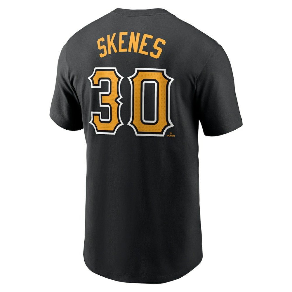 MLB Paul Skenes Pittsburgh Pirates Nike Fuse Name & Number T-Shirt