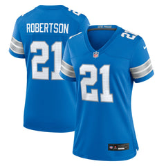 Amik Robertson  Women's Team Game Jersey - Detroit Lions