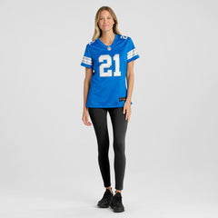 Amik Robertson  Women's Team Game Jersey - Detroit Lions
