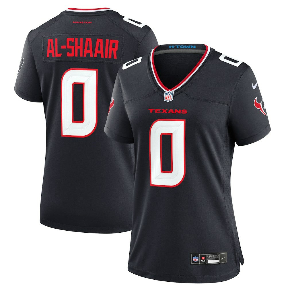 Azeez Al-Shaair  Women's Team Game Jersey - Houston Texans