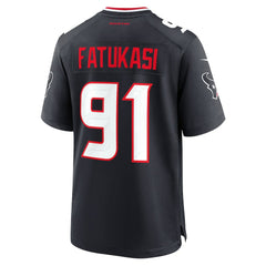 Folorunso Fatukasi  Team Game Jersey - Houston Texans