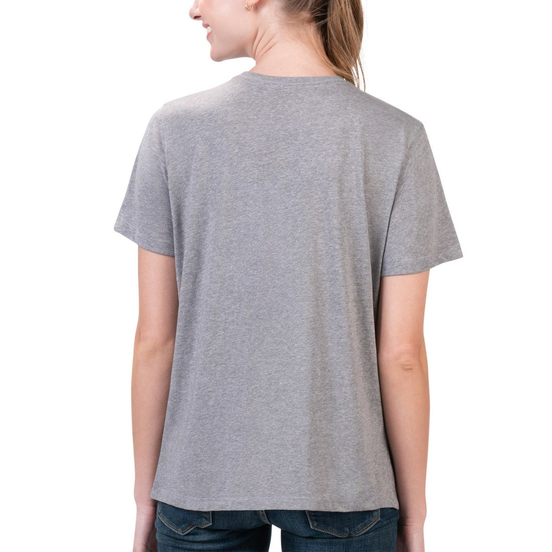 G-III 4Her by Carl Banks Women's Super-Slim Fit Lightweight H-Town T-Shirt - Houston Texans