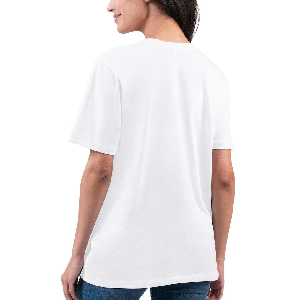 G-III 4Her by Carl Banks Women's Super-Slim Fit Lightweight H-Town T-Shirt - Houston Texans