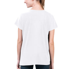 G-III 4Her by Carl Banks Women's Super-Slim Fit Lightweight H-Town V-Neck T-Shirt - Houston Texans