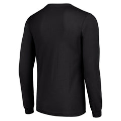 NHL Black Carolina Hurricanes Starter Shield Long Sleeve Graphic T-Shirt