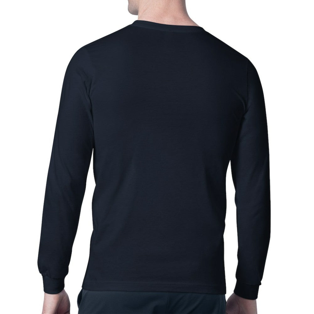 NHL Navy Florida Panthers Starter Shield Long Sleeve Graphic T-Shirt