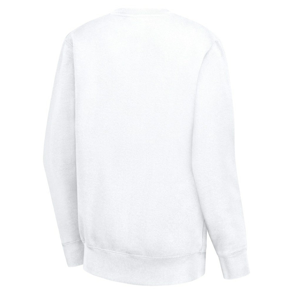 NHL White Nashville Predators G-III 4Her by Carl Banks Women's Collage Graphic Fleece Long Sleeve Pullover Sweatshirt