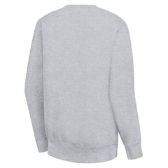 NHL Heather Gray Carolina Hurricanes G-III 4Her by Carl Banks Women's Collage Graphic Fleece Long Sleeve Pullover Sweatshirt