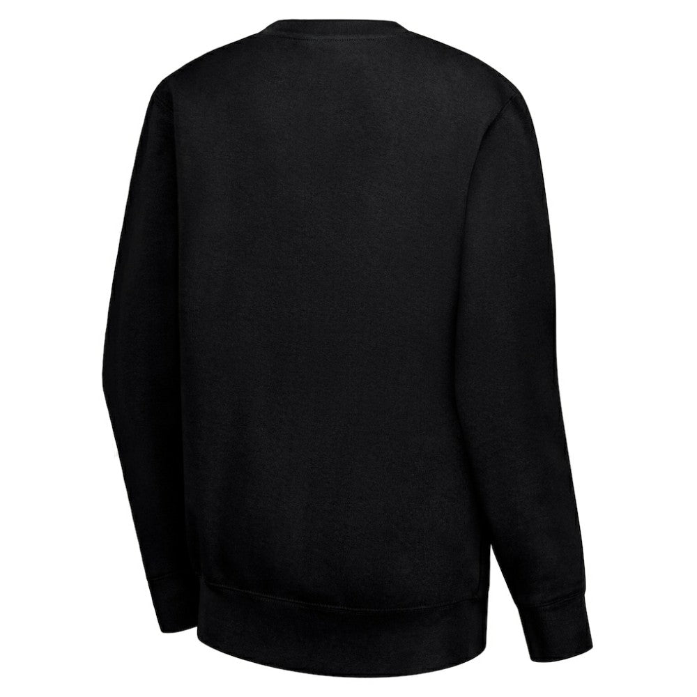 NHL Black Detroit Red Wings G-III 4Her by Carl Banks Women's Collage Graphic Fleece Long Sleeve Pullover Sweatshirt