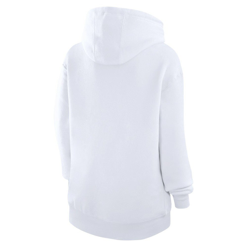 NHL White Minnesota Wild G-III 4Her by Carl Banks Women's Collage Team Graphic Tri-Blend Fleece Pullover Hoodie