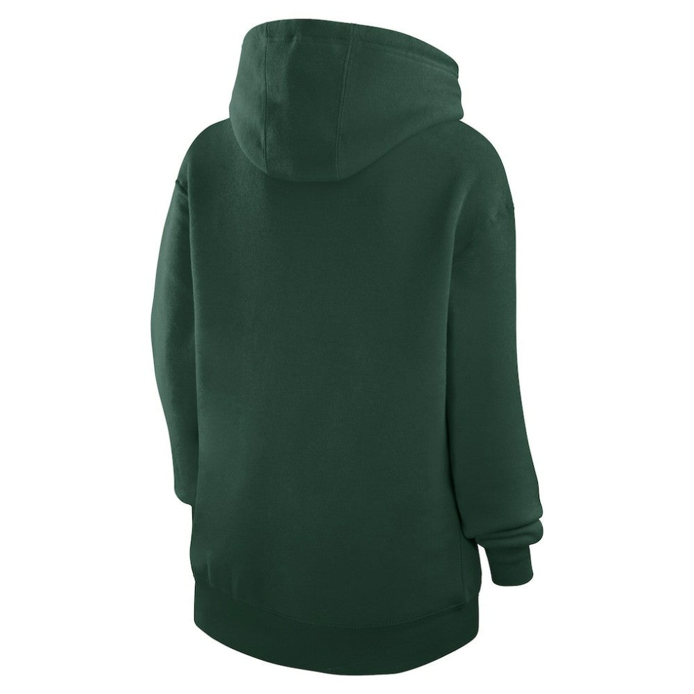 NHL Olive Minnesota Wild G-III 4Her by Carl Banks Women's Collage Team Graphic Tri-Blend Fleece Pullover Hoodie