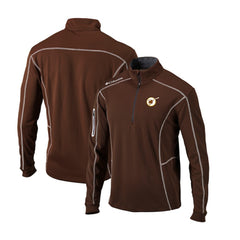 MLB San Diego Padres Columbia Cooperstown Collection Omni-Wick Shotgun Quarter-Zip Top