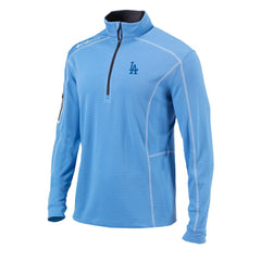 MLB Los Angeles Dodgers Columbia Cooperstown Collection Omni-Wick Shotgun Quarter-Zip Top