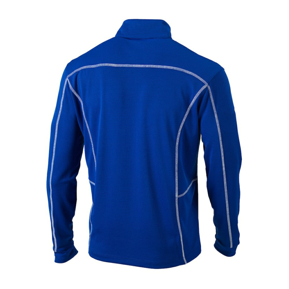 MLB Milwaukee Brewers Columbia Cooperstown Collection Omni-Wick Shotgun Quarter-Zip Top