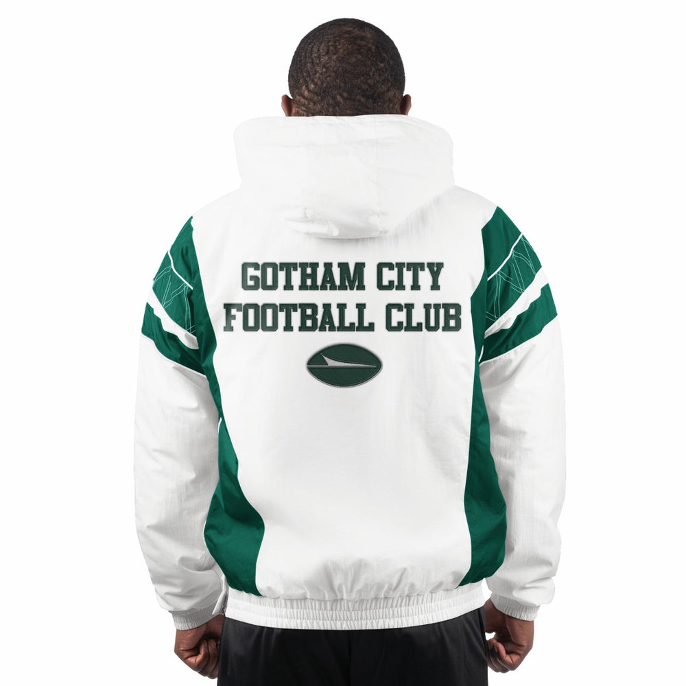 Starter Gotham City Half-Zip Hoodie Jacket - New York Jets