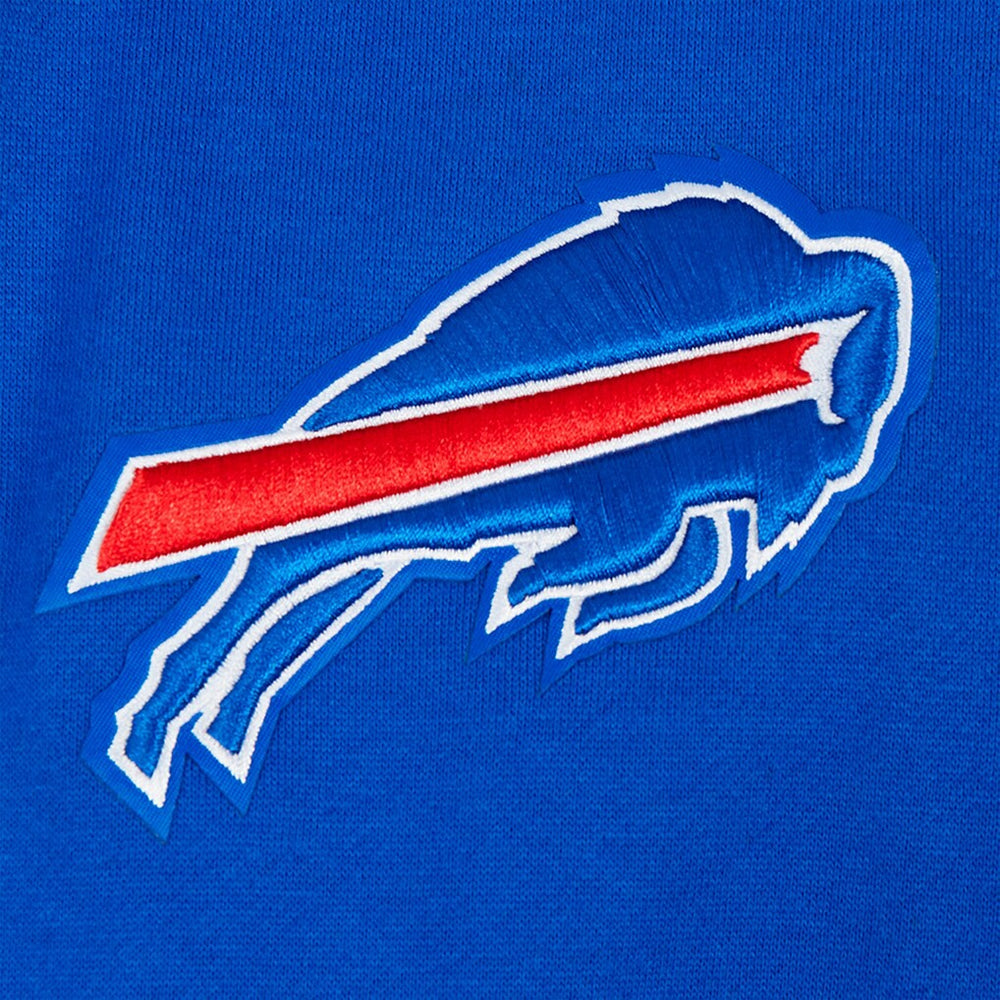 Pro Standard Turn It Up Drop Shoulder Pullover Sweatshirt - Buffalo Bills