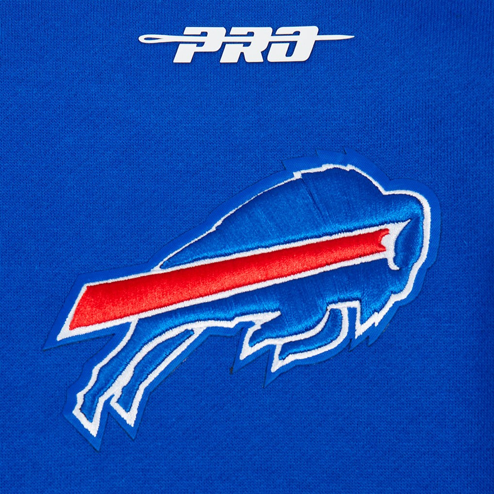 Pro Standard Turn It Up Drop Shoulder Pullover Sweatshirt - Buffalo Bills