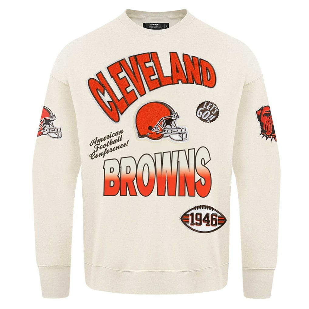 Pro Standard Turn It Up Pullover Sweatshirt - Cleveland Browns