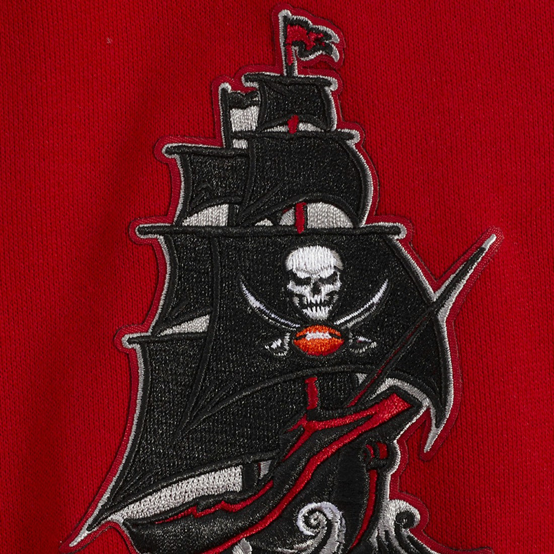 Pro Standard Turn It Up Drop Shoulder Pullover Sweatshirt - Tampa Bay Buccaneers