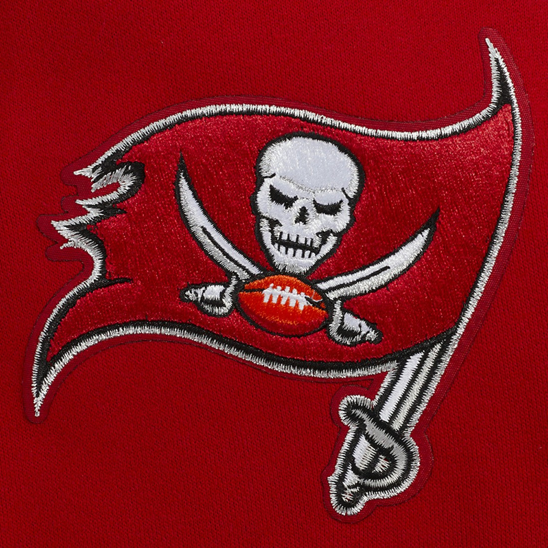 Pro Standard Turn It Up Drop Shoulder Pullover Sweatshirt - Tampa Bay Buccaneers