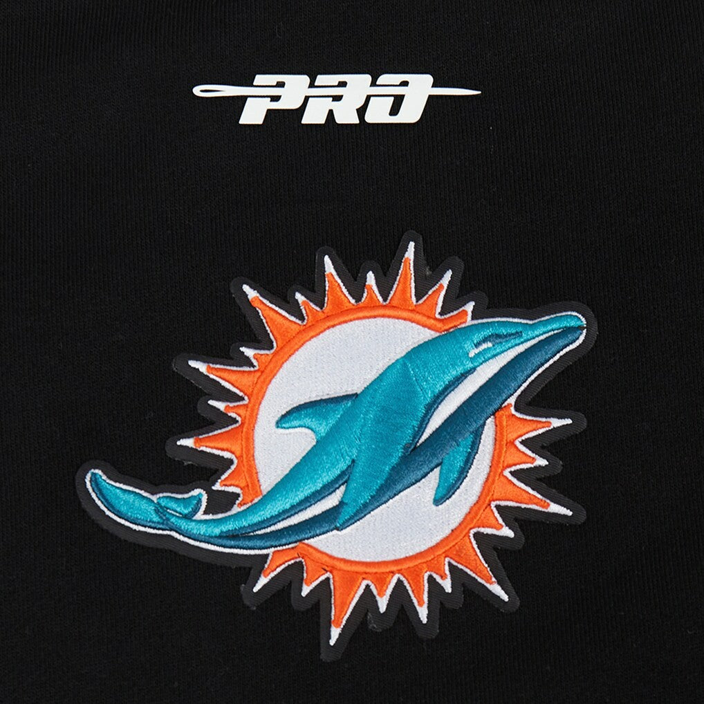 Pro Standard Turn It Up Drop Shoulder Pullover Sweatshirt - Miami Dolphins