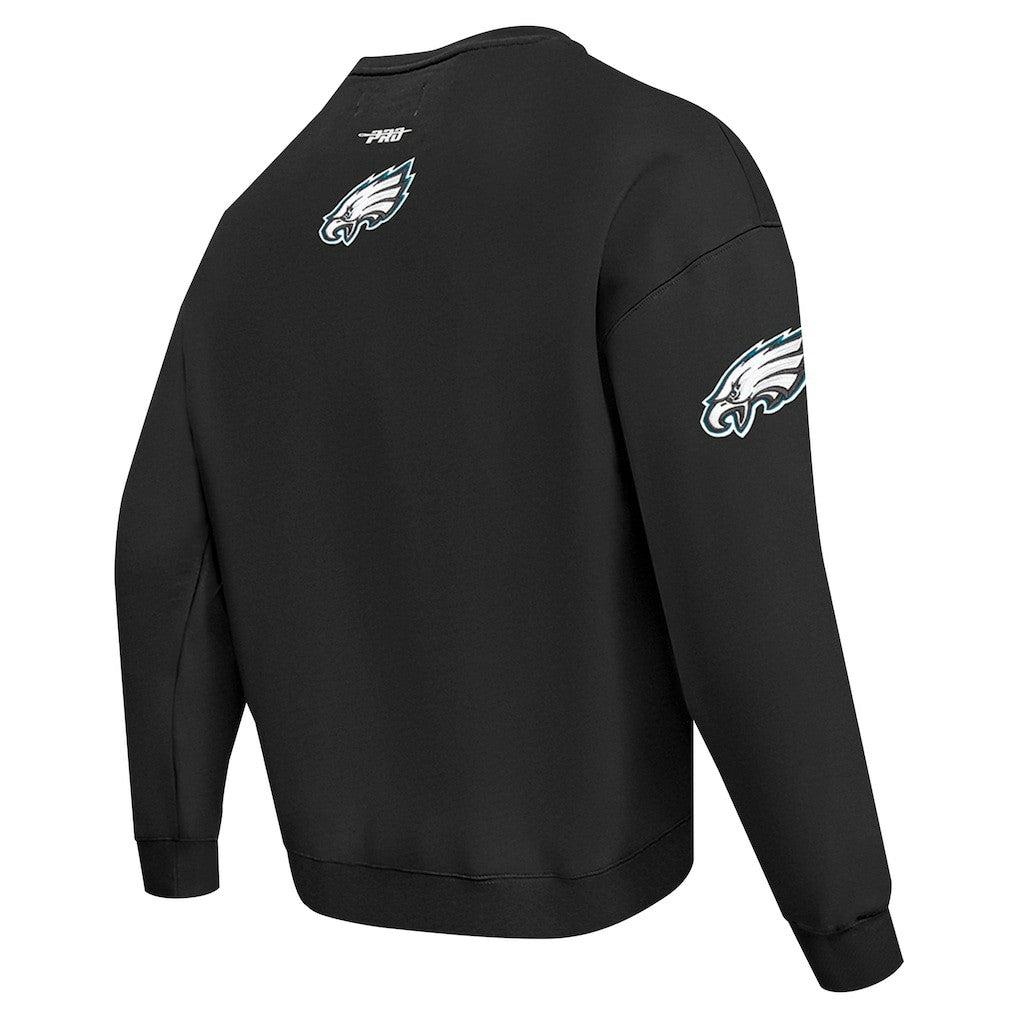 Pro Standard Turn It Up Drop Shoulder Pullover Sweatshirt - Philadelphia Eagles