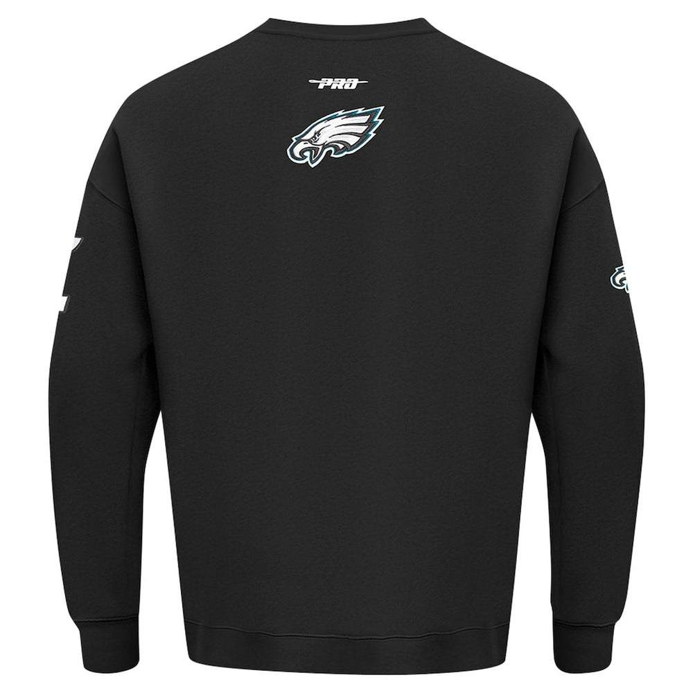 Pro Standard Turn It Up Drop Shoulder Pullover Sweatshirt - Philadelphia Eagles
