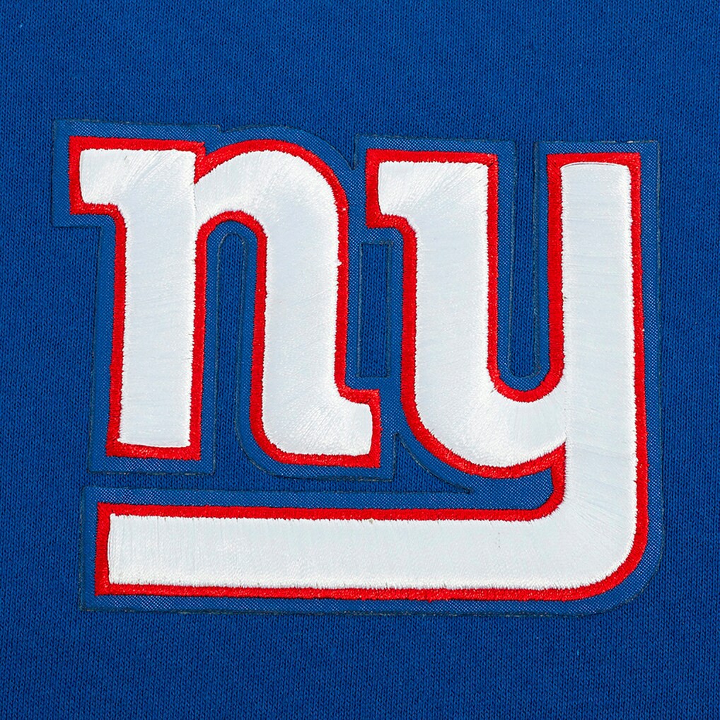 Pro Standard Turn It Up Drop Shoulder Pullover Sweatshirt - New York Giants