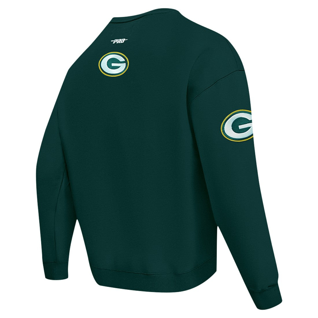 Pro Standard Turn It Up Drop Shoulder Pullover Sweatshirt - Green Bay Packers