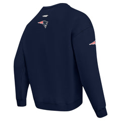 Pro Standard Turn It Up Drop Shoulder Pullover Sweatshirt - New England Patriots