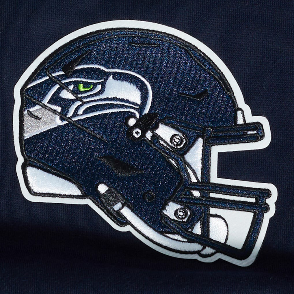 Pro Standard Turn It Up Drop Shoulder Pullover Sweatshirt - Seattle Seahawks
