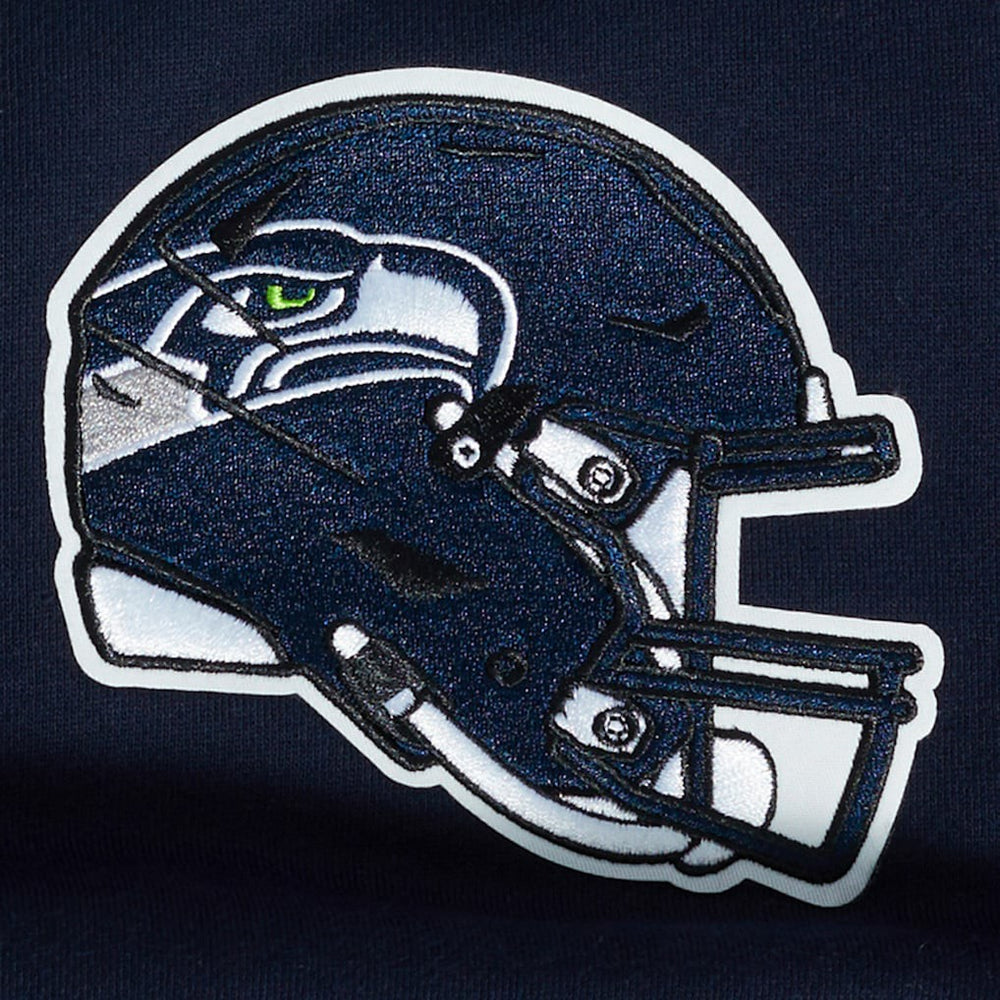 Pro Standard Turn It Up Drop Shoulder Pullover Sweatshirt - Seattle Seahawks