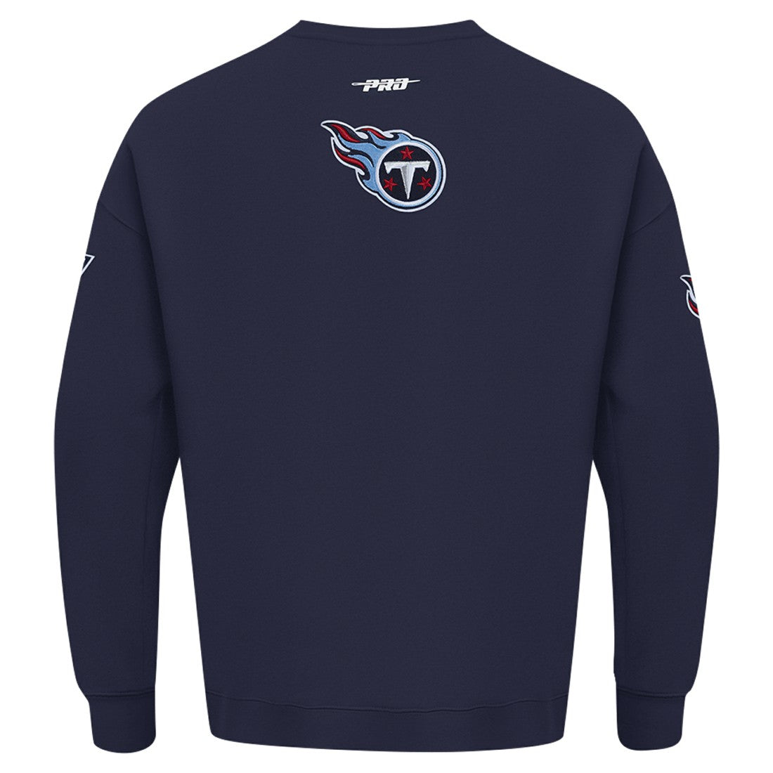 Pro Standard Turn It Up Drop Shoulder Pullover Sweatshirt - Tennessee Titans