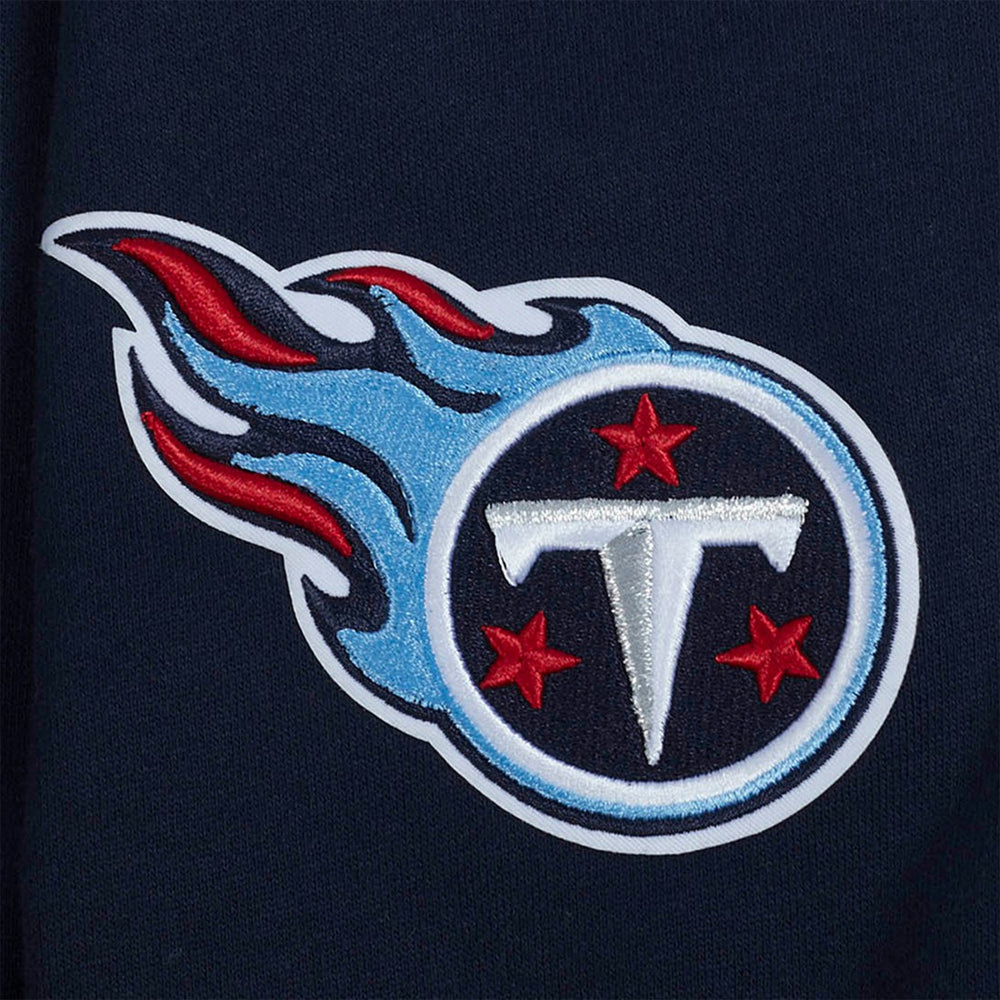 Pro Standard Turn It Up Drop Shoulder Pullover Sweatshirt - Tennessee Titans