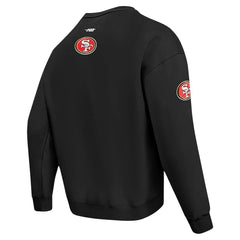 Pro Standard Turn It Up Drop Shoulder Pullover Sweatshirt - San Francisco 49ers
