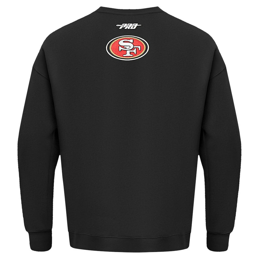 Pro Standard Turn It Up Drop Shoulder Pullover Sweatshirt - San Francisco 49ers
