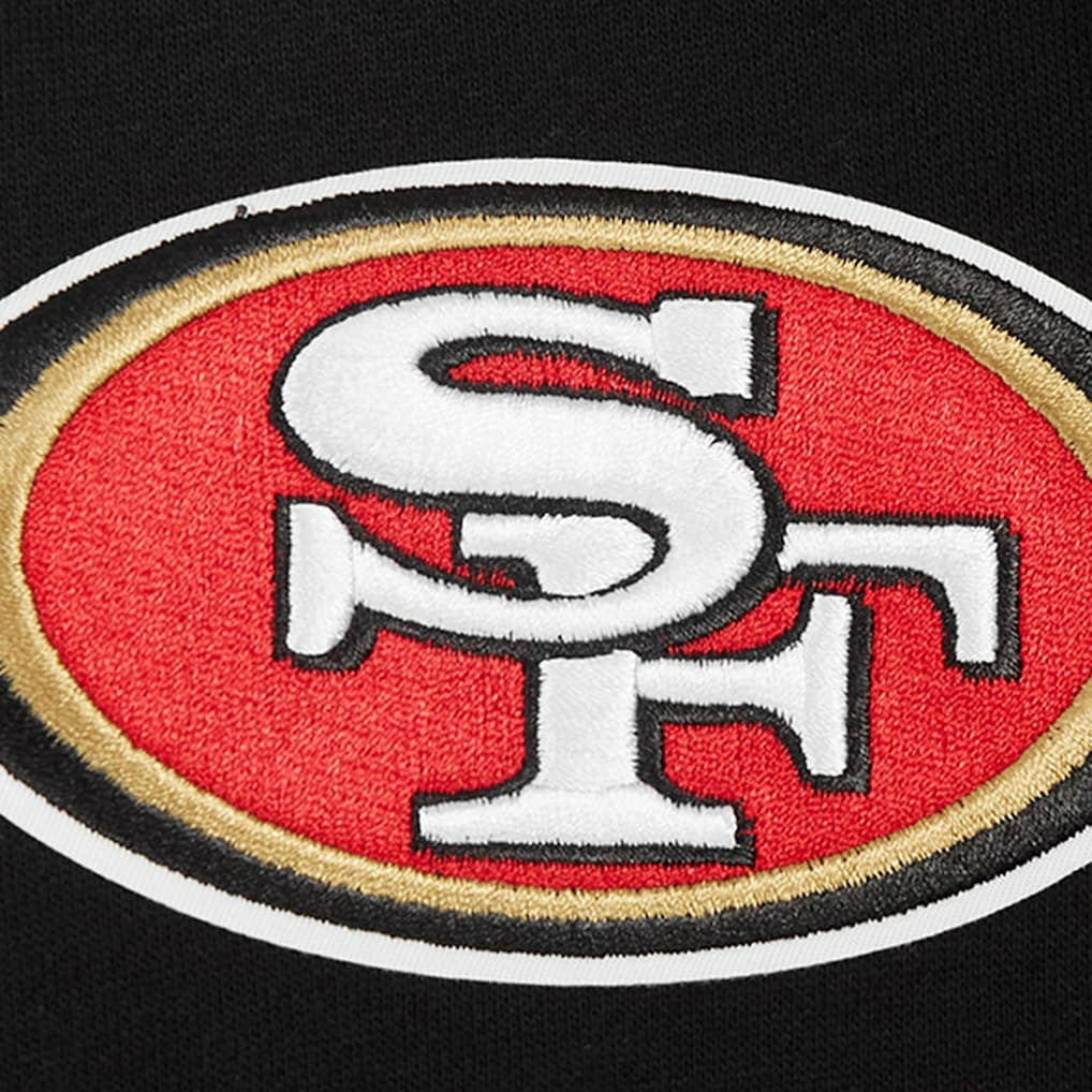 Pro Standard Turn It Up Drop Shoulder Pullover Sweatshirt - San Francisco 49ers