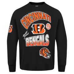 Pro Standard Turn It Up Drop Shoulder Pullover Sweatshirt - Cincinnati Bengals
