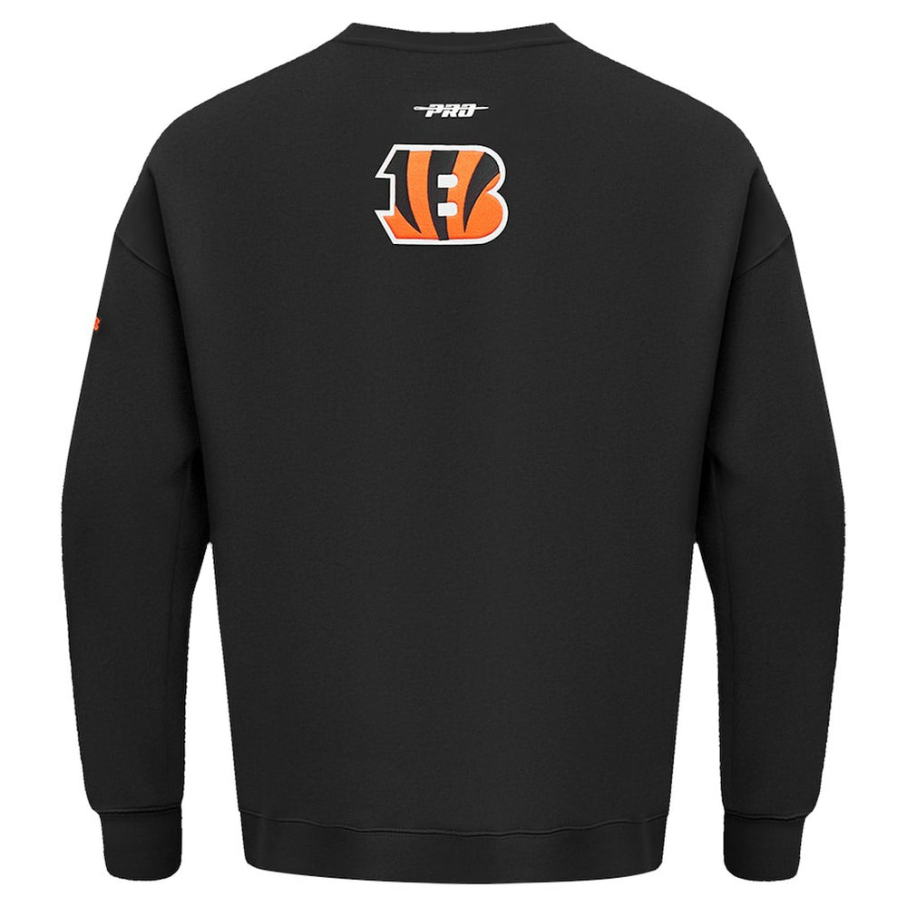 Pro Standard Turn It Up Drop Shoulder Pullover Sweatshirt - Cincinnati Bengals