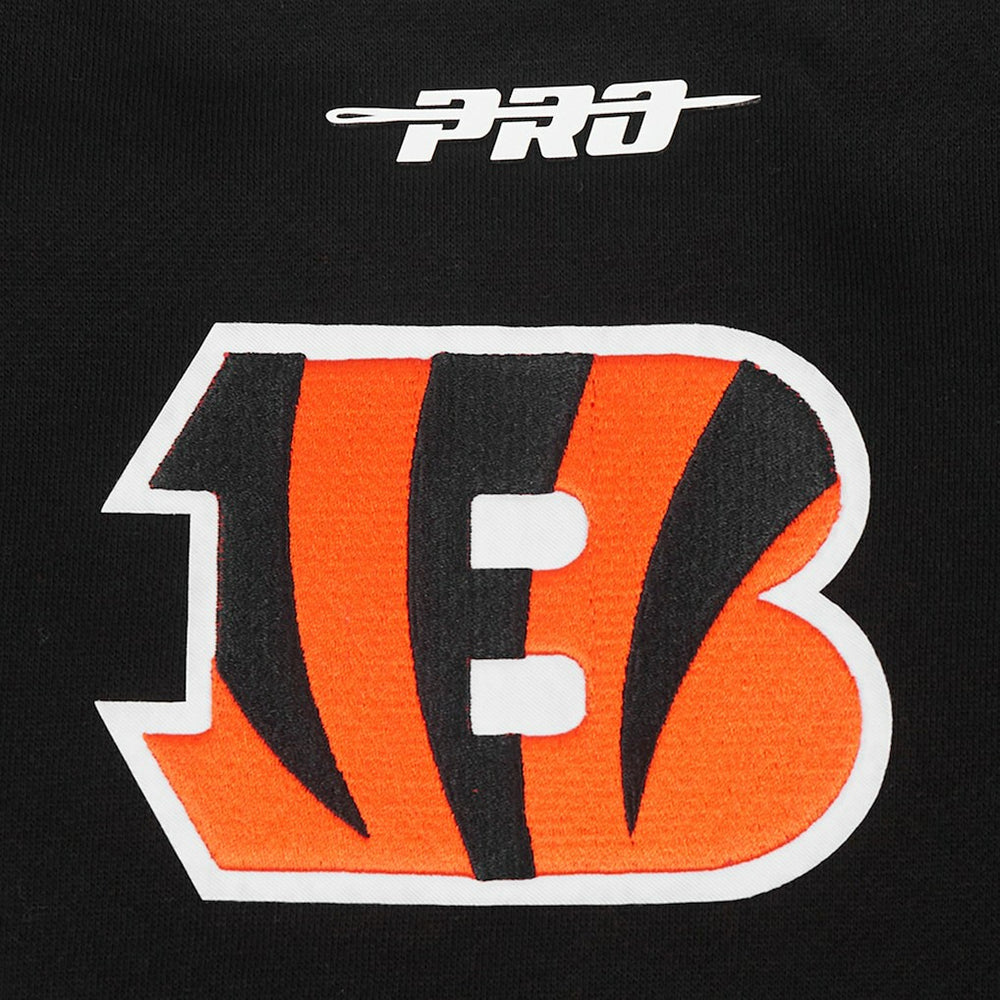 Pro Standard Turn It Up Drop Shoulder Pullover Sweatshirt - Cincinnati Bengals