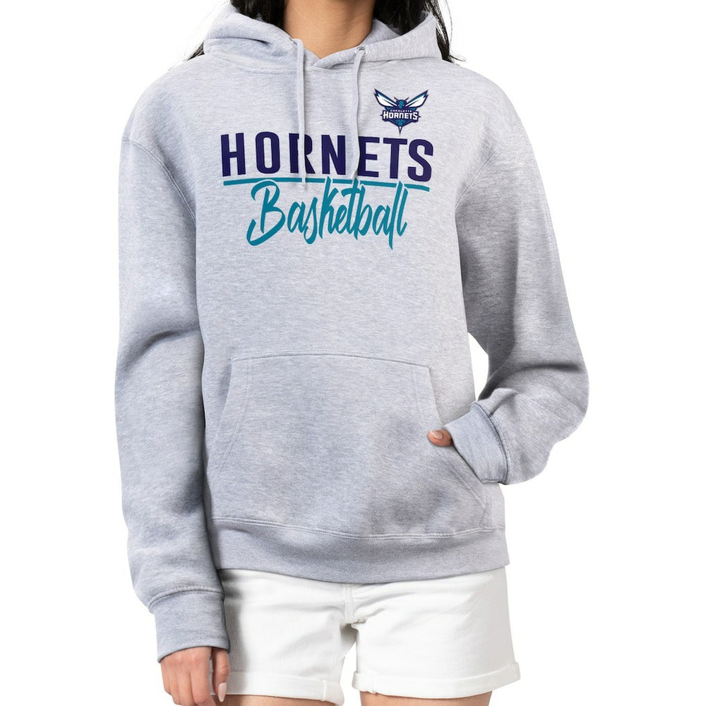 NBA Charlotte Hornets G-III 4Her by Carl Banks Women's Graphics Fleece Pullover Hoodie