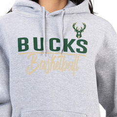 NBA Milwaukee Bucks G-III 4Her by Carl Banks Women's Graphics Fleece Pullover Hoodie